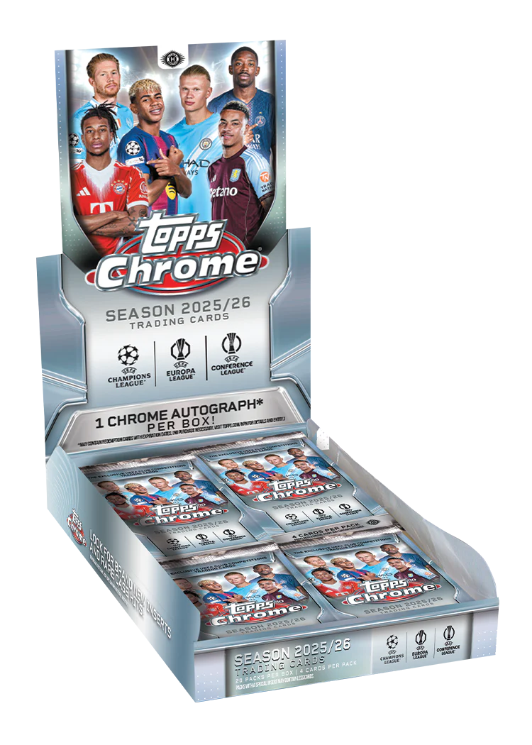 2025-26 Topps Chrome UCC hobby doboz