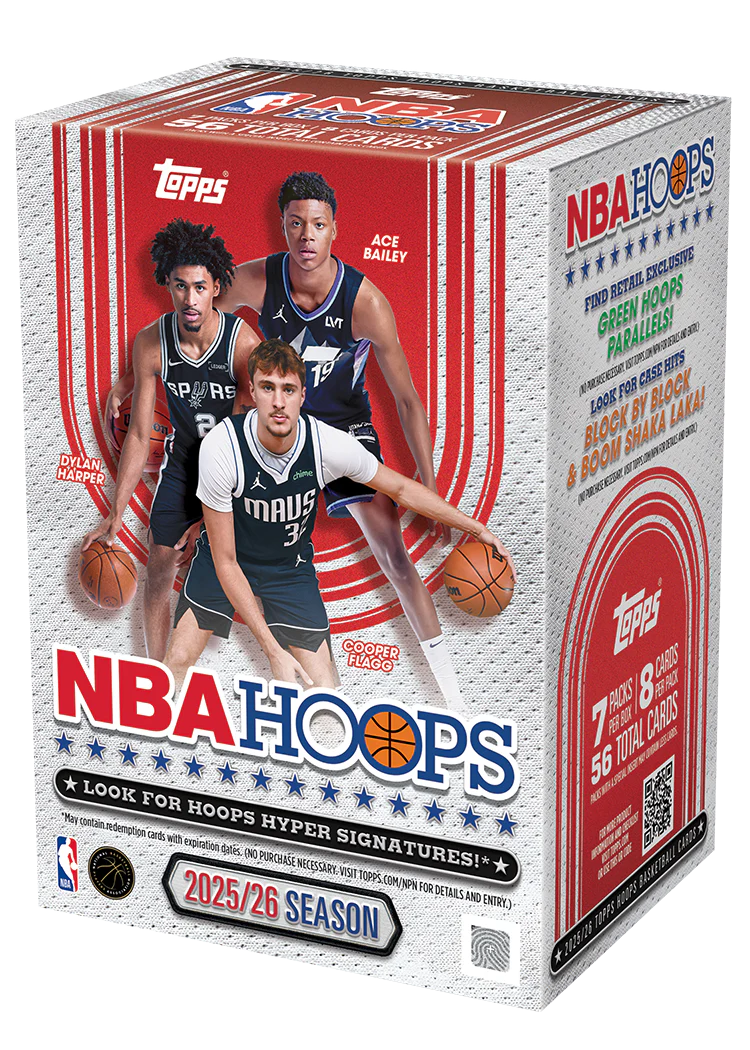 2025-26 Topps Hoops Basketball Value doboz