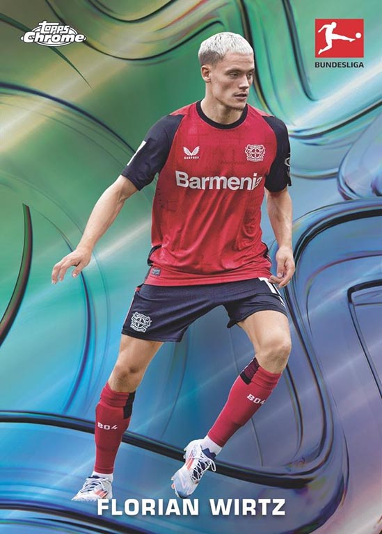 2024-25 TOPPS Chrome Bundesliga Soccer Hobby Box