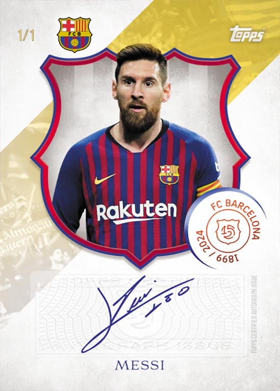 2024-25 Topps FC Barcelona 125 Years Anniversary Hobby doboz