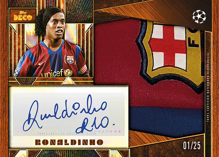 2025-26 TOPPS Deco UEFA Club Competitions Soccer Cards Box