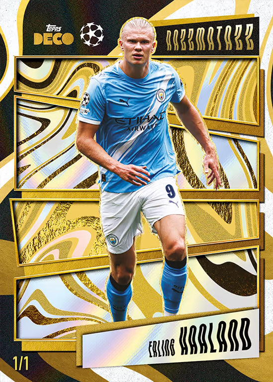 2025-26 TOPPS Deco UEFA Club Competitions Soccer Cards Box