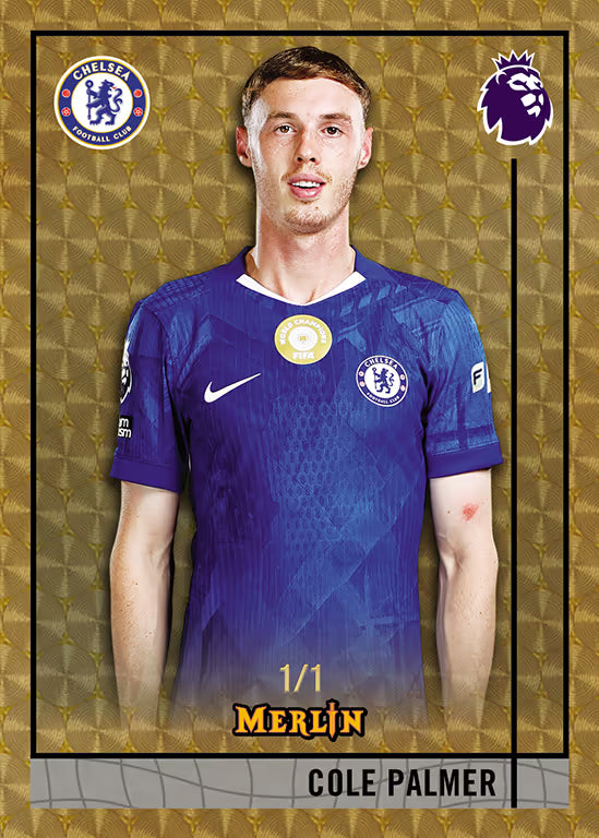 2025-26 TOPPS Merlin Premier League Soccer Cards Blaster Box