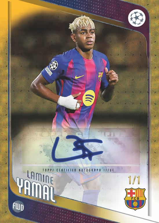 *Élő bontás#1388*6 dobozos 2025-26 Topps UEFA Club Competitions Hobby PYP/PYT