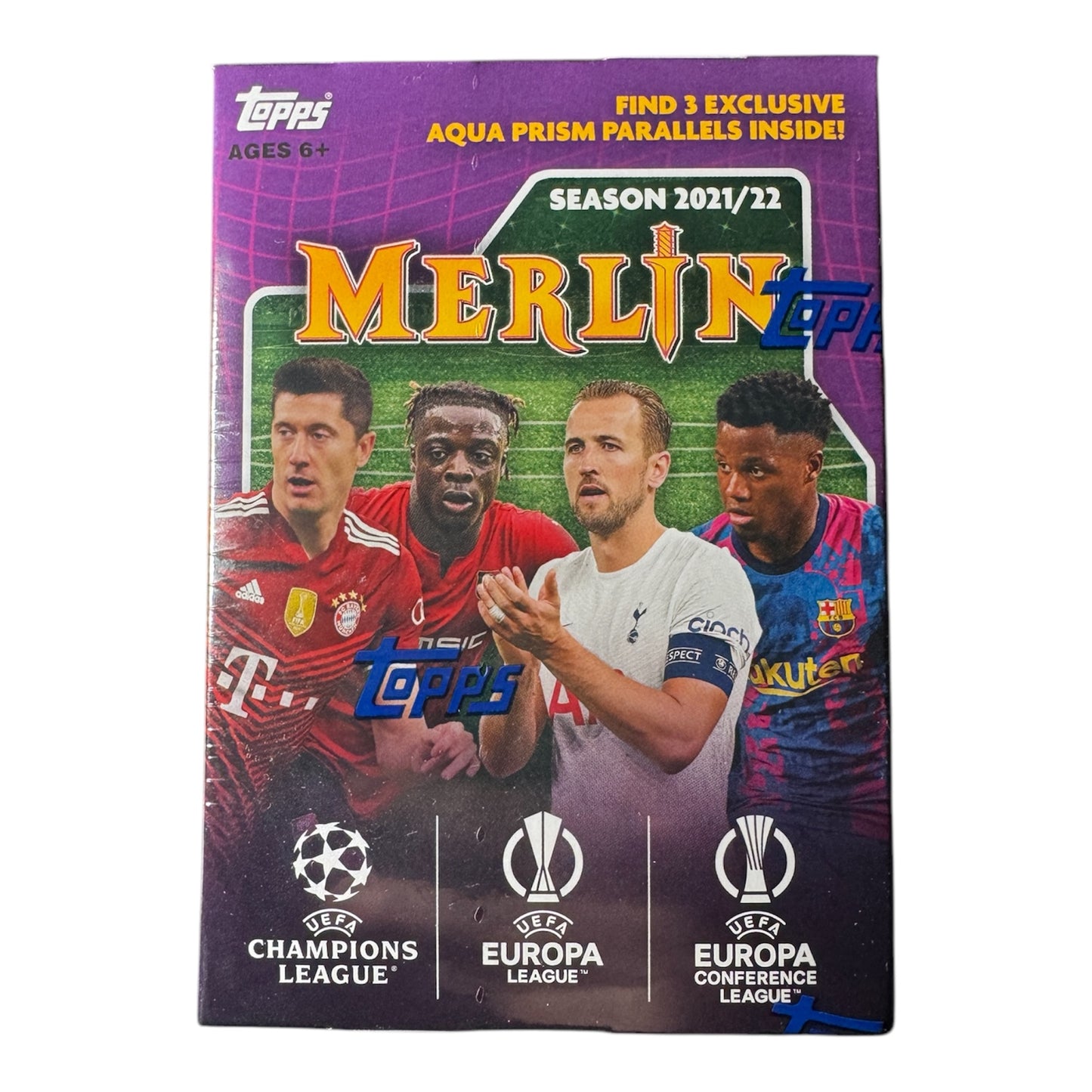2021-22 Topps UEFA Champions League Merlin - blaster doboz