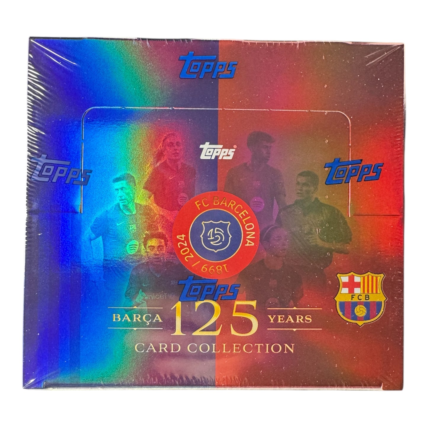 2024-25 Topps FC Barcelona 125 Years Anniversary Hobby doboz