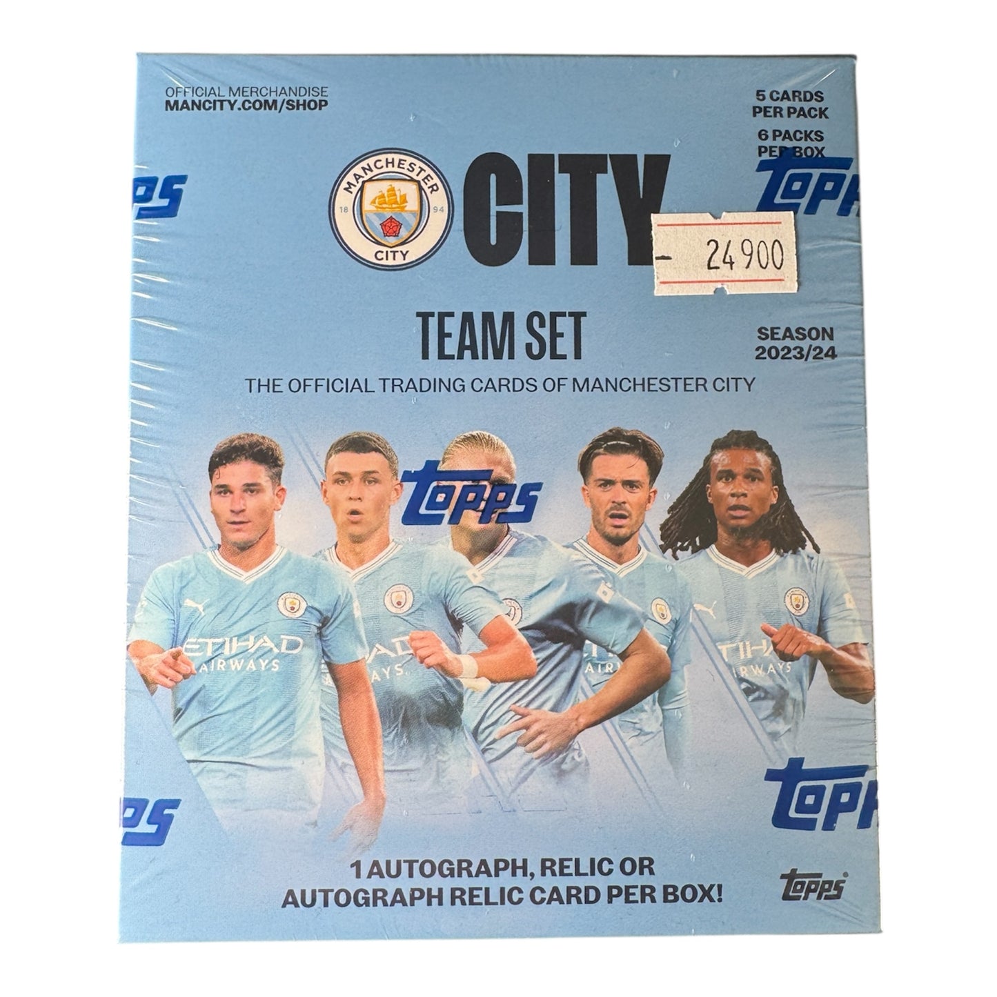 2023-24 Topps Manchester City team set