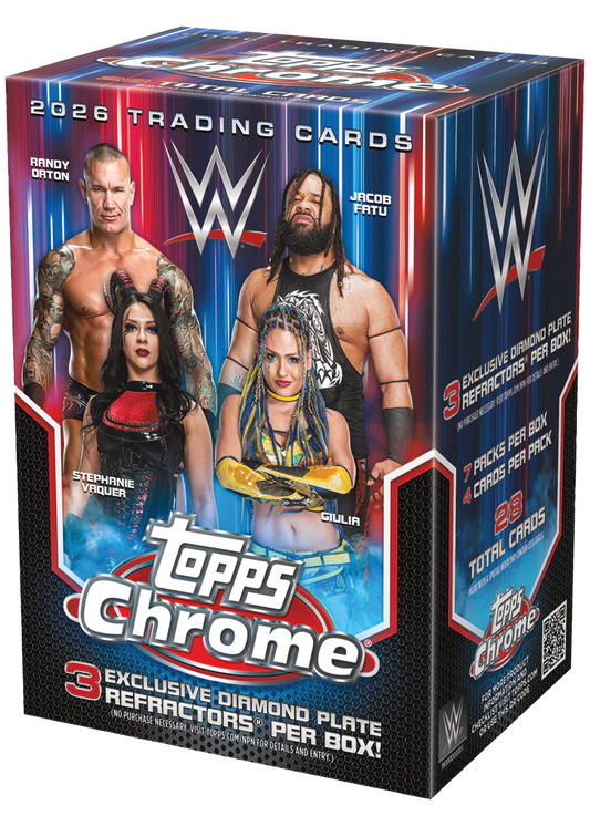 2026 Topps Chrome WWE Wrestling Value Box