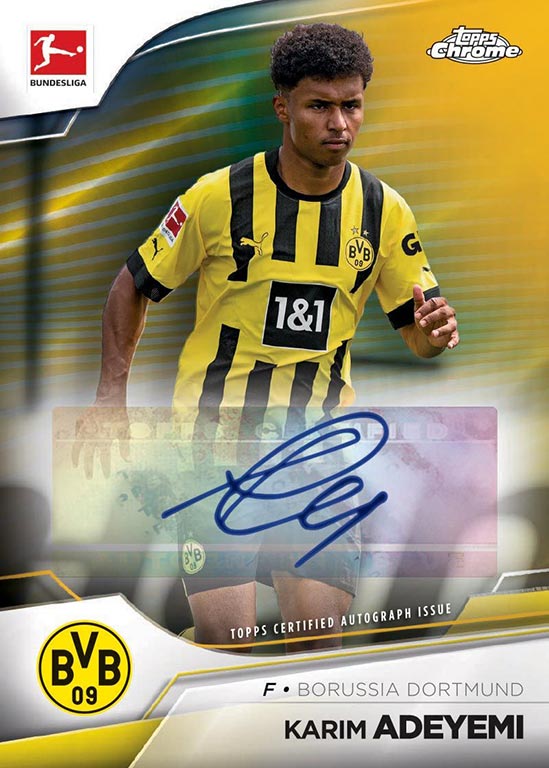 2022-23 Topps Chrome Bundesliga Hobby doboz