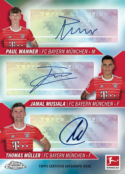 2022-23 Topps Chrome Bundesliga Hobby doboz