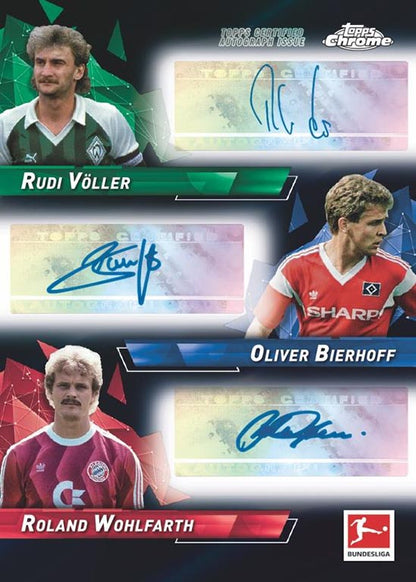 2024-25 TOPPS Chrome Bundesliga Soccer Hobby Box