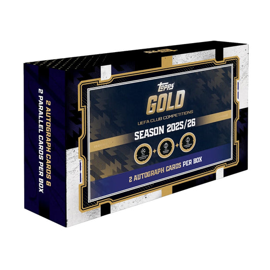 2025-26 TOPPS Gold UCC hobby doboz