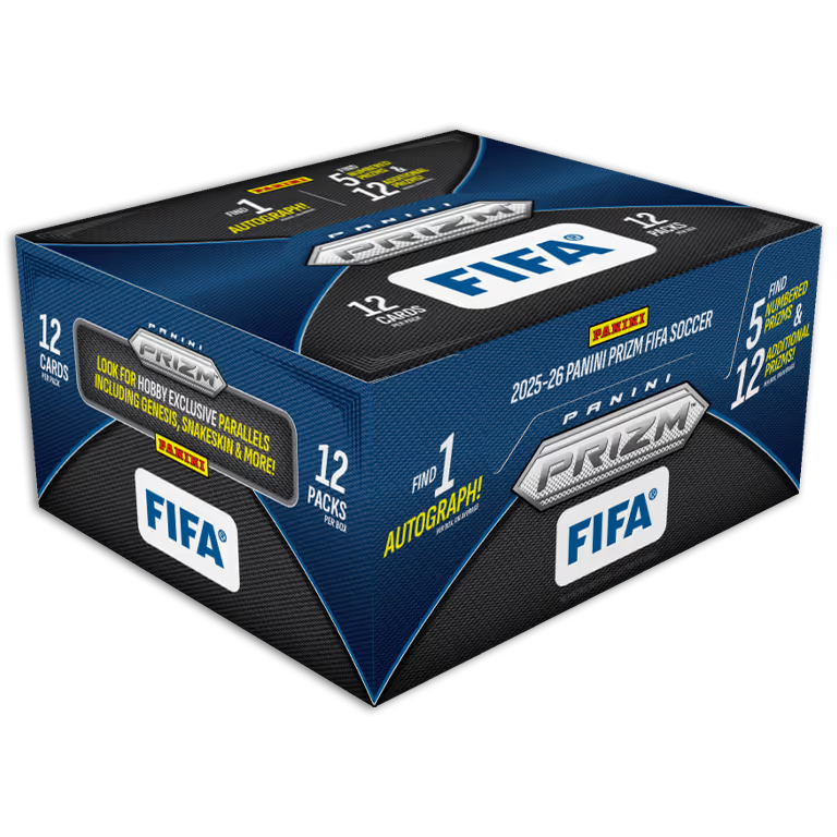 2025-26 PANINI Prizm FIFA Soccer Cards Hobby Box