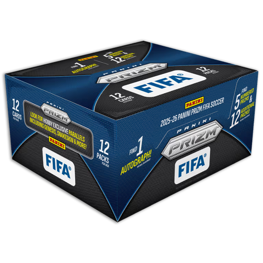 2025-26 PANINI Prizm FIFA Soccer Cards Hobby Box
