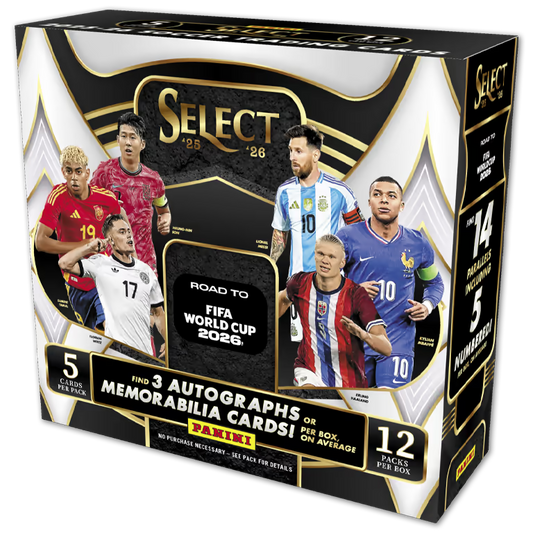 2025-26 Panini Select Road To WC Hobby doboz
