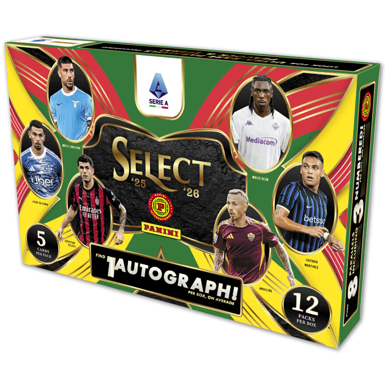 2025-26 Panini Select Serie A International Hobby doboz
