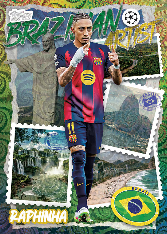 2025-26 TOPPS Carnaval Edition UEFA Club Competitions Soccer Cards Box