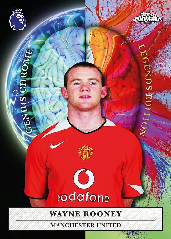 2025-26 TOPPS Chrome Premier League Soccer Cards Hanger Box