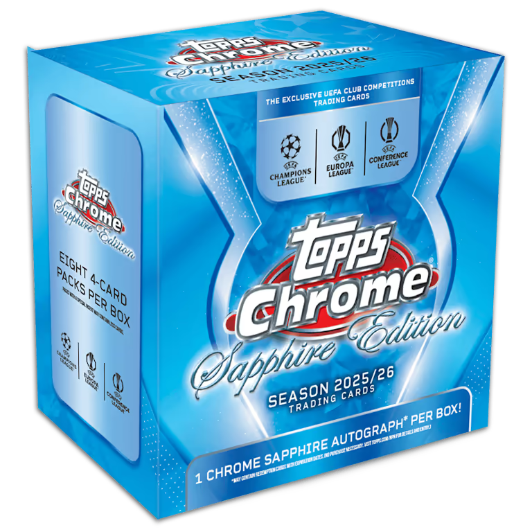 Break #1636– 2025-26 Topps Chrome Sapphire Edition UCC hobby