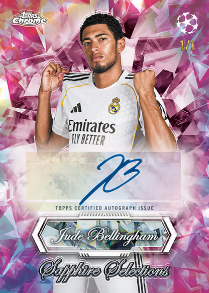 Break #1636– 2025-26 Topps Chrome Sapphire Edition UCC hobby