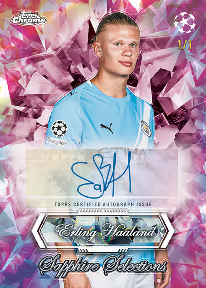 Break #1636– 2025-26 Topps Chrome Sapphire Edition UCC hobby