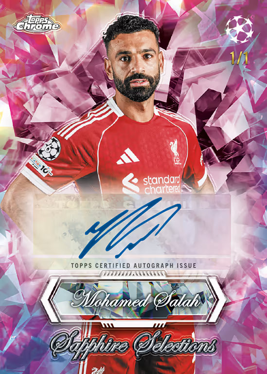 Break #1636– 2025-26 Topps Chrome Sapphire Edition UCC hobby