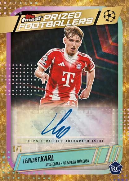 *élő bontás #1620* 3db 2025-26 Topps Finest UCC hobby doboz*PYT/PYP*