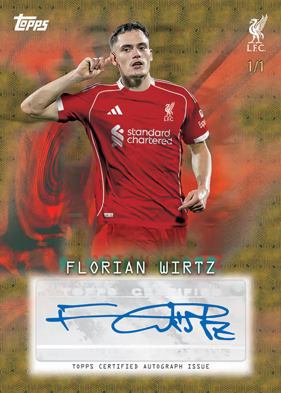 2025-26 TOPPS Focus Liverpool FC