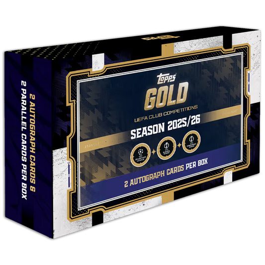 2025-26 TOPPS Gold UCC hobby doboz