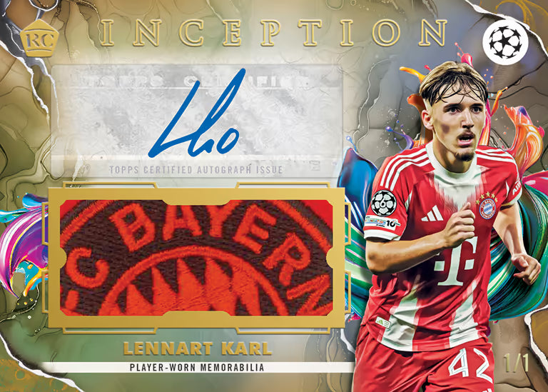 Break #1662 4db 2025-26 Topps Inception PYP Fél Case break
