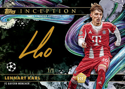 Break #1662 4db 2025-26 Topps Inception PYP Fél Case break