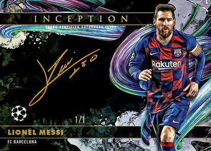 Break #1662 4db 2025-26 Topps Inception PYP Fél Case break