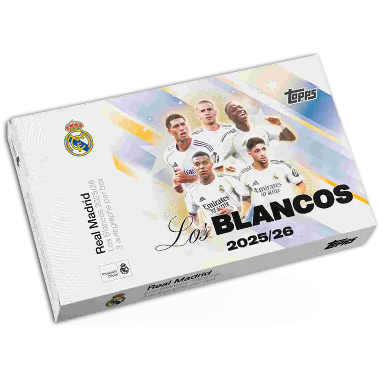 2025–26 Topps Los Blancos Real Madrid C.F. Hobby Box