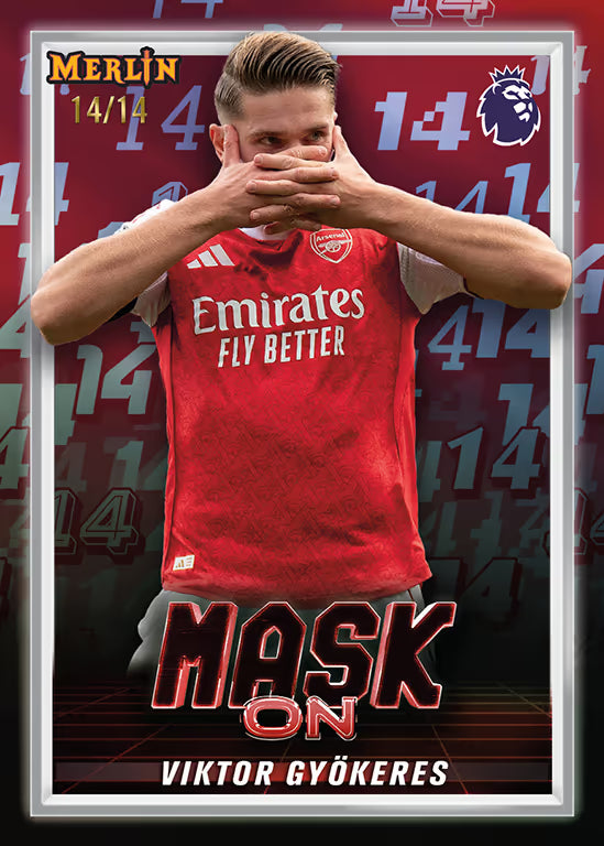 *élő bontás#1596*3db  2025-26 TOPPS Merlin Premier League Soccer Cards Hobby PYP Break