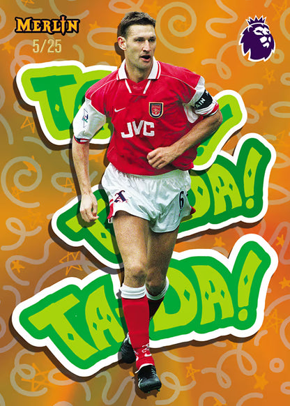 *élő bontás#1596*3db  2025-26 TOPPS Merlin Premier League Soccer Cards Hobby PYP Break