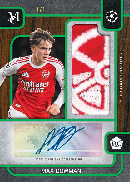 Break #1718 1db 2025-26 Topps Museum UCC hobby break