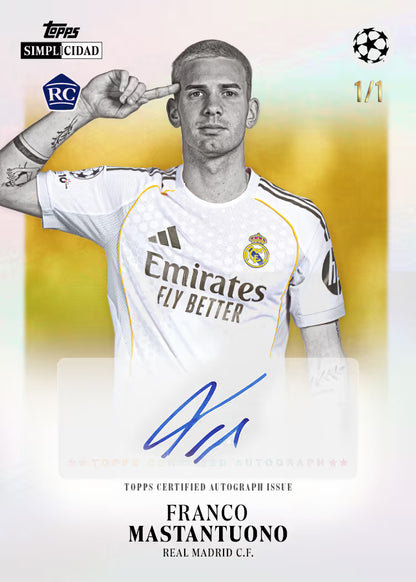 *élő break*25-26 Topps Simplicidad random csapatos break