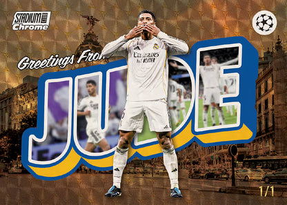 Break #1769 1db 2025-26 TOPPS Stadium Club Chrome UEFA Champions League Soccer Cards Members Only Box