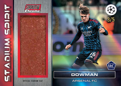 Break #1769 1db 2025-26 TOPPS Stadium Club Chrome UEFA Champions League Soccer Cards Members Only Box