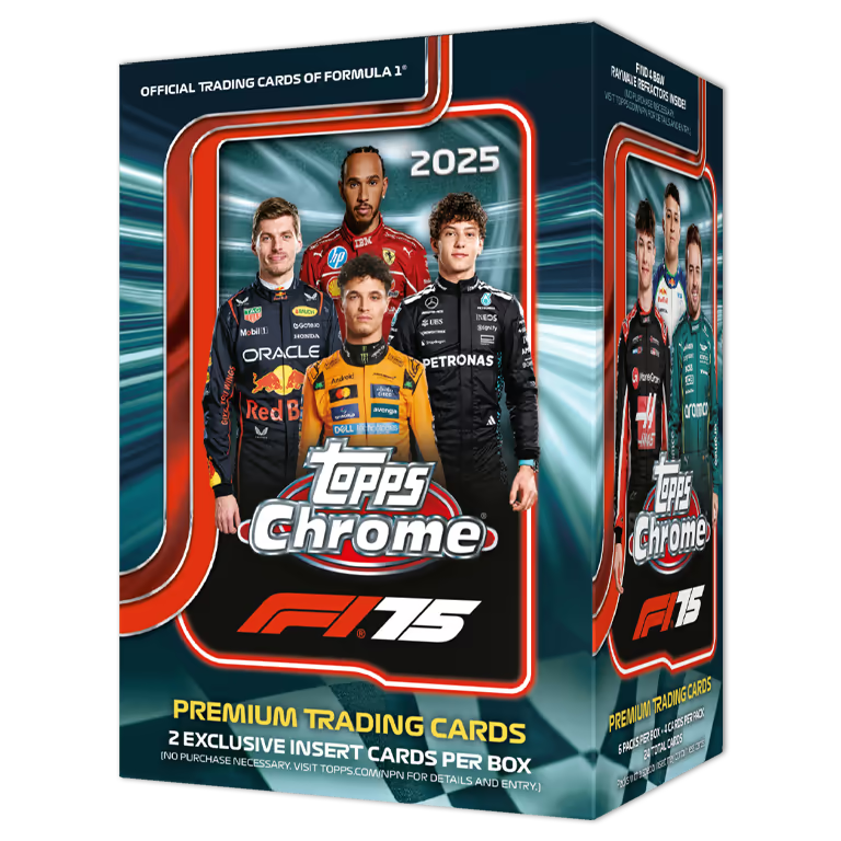 2025 Topps Chrome F1 blaster box