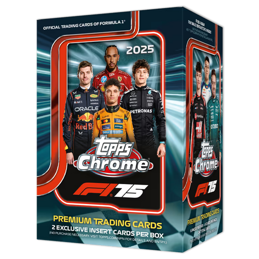 2025 Topps Chrome F1 blaster box