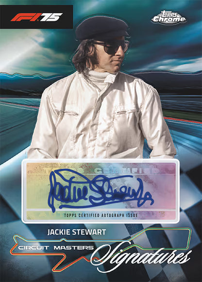 2025 Topps Chrome F1 blaster box