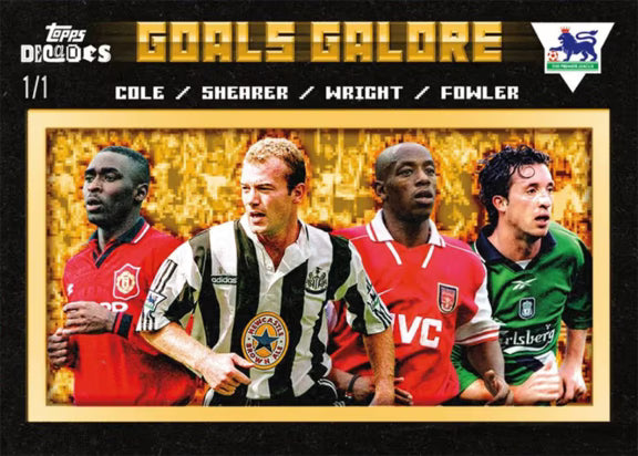 2025 TOPPS Decades 1990’s Edition Premier League Hobby doboz