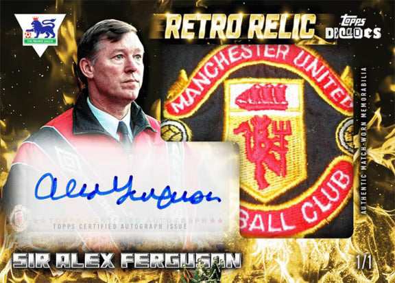 2025 TOPPS Decades 1990’s Edition Premier League Hobby doboz