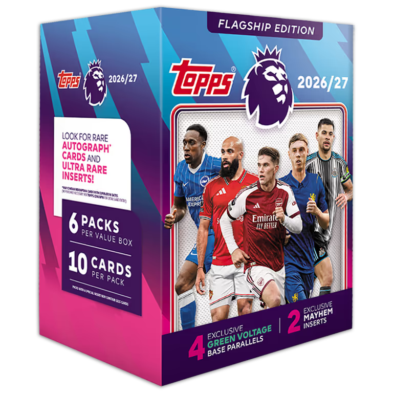2026-27 Topps Premier League Flagship Value doboz
