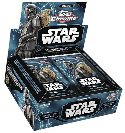 2026 Star Wars Topps Chrome Hobby box