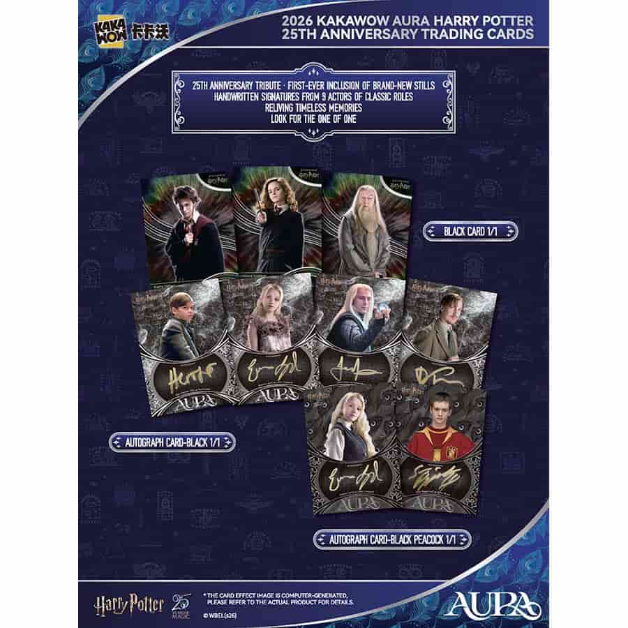 2026 Kakawow Aura Harry Potter 25th Anniversary Hobby doboz