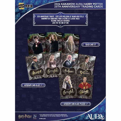 2026 Kakawow Aura Harry Potter 25th Anniversary Hobby doboz