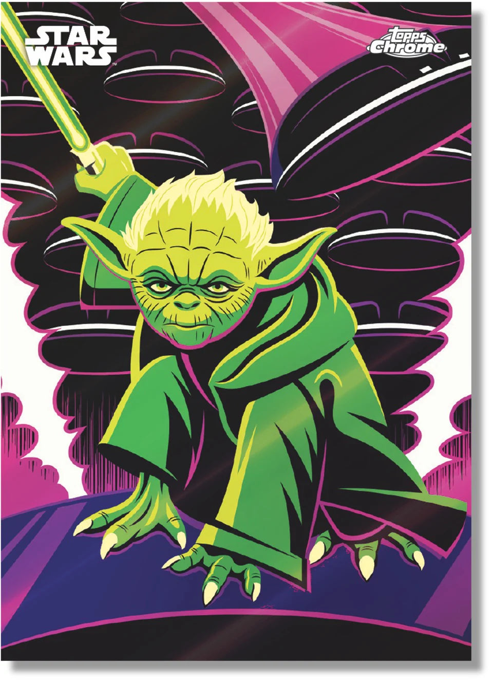 *Előrendelés*2025 Star Wars Chrome Hobby doboz