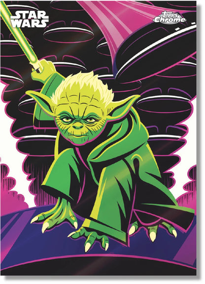 *Előrendelés*2025 Star Wars Chrome Hobby doboz